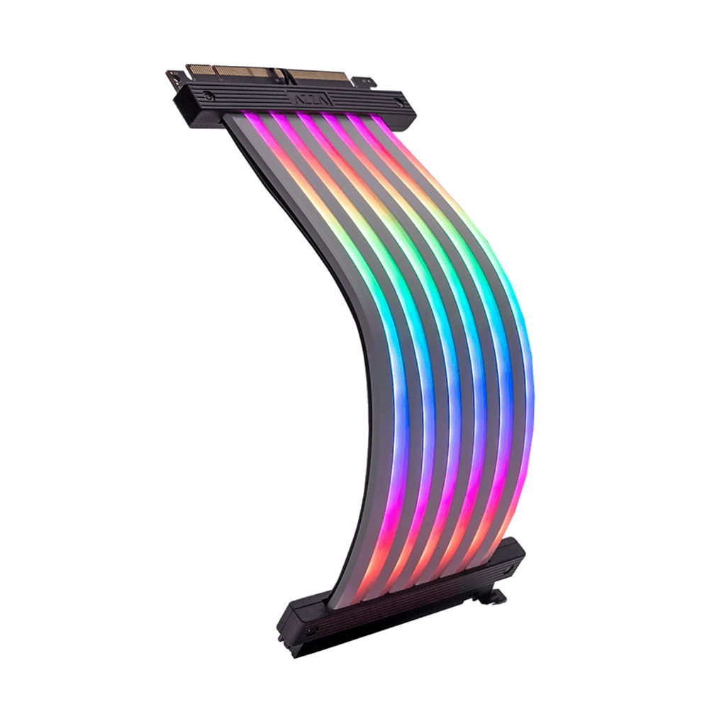 ARGBライティング機能を搭載するPCIe x16のライザーケーブル「RGB GPU RISER CABLE I」「RGB GPU RISER  CABLE L」が発売｜株式会社アユート PCパーツ・VR・オーディオ等周辺機器 総合代理店